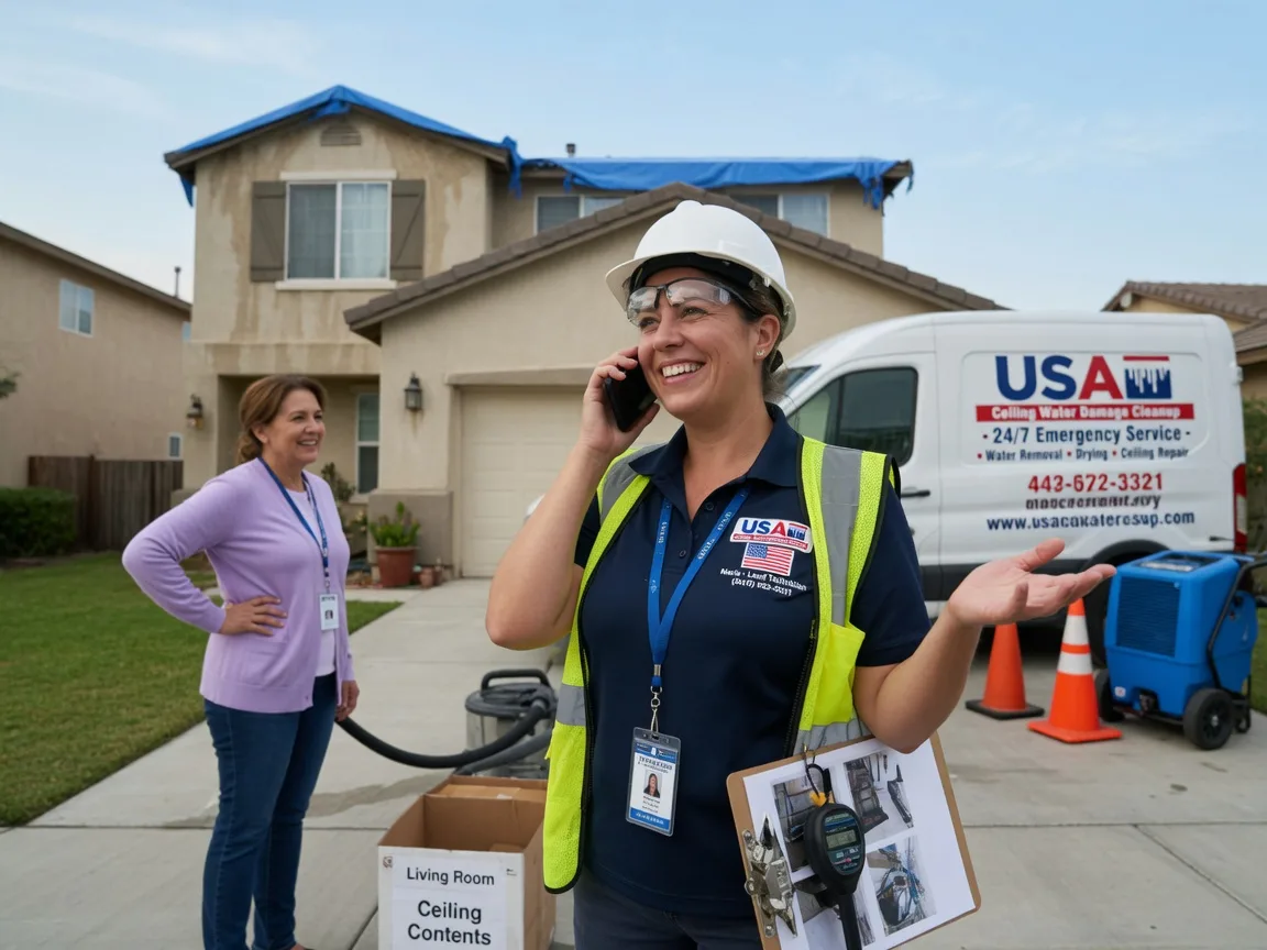 Ceiling Water Damage Restoration Saint Croix, IN FAQs